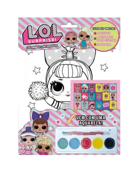 Kit para Colorir LOL Surprise! - Autocolantes, Etiquetas e Livros de  Actividades - Party&Bite
