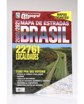 Mapa de Estradas Brasil | 2020-2021