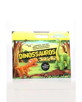 Megapad Colorir & Atividades | Dinossauros | Brasileitura