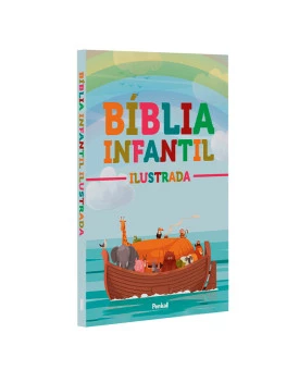 Bíblia Infantil Colorida + de 200 Ilustrações I Arca na Àgua