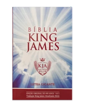 Bíblia Sagrada | King James Atualizada | Letra Gigante | Acabamento em Brochura