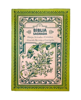 Bíblia Sagrada | Letra Jumbo | ARC | Capa Dura | Vintage