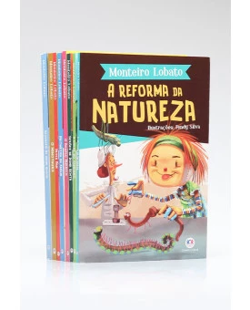 Kit 8 Livros | Clássicos Infantis de Monteiro Lobato | Edição 2 