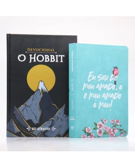 Kit Bíblia NVI Letra Gigante Meu Amado + Devocional O Hobbit | Aventuras Diárias