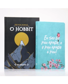 Kit Bíblia NVI Letra Normal Meu Amado + Devocional O Hobbit | Aventuras Diárias