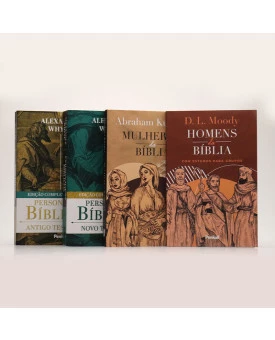 Kit 4 Livros | Conhecendo Quem é Quem na Bíblia