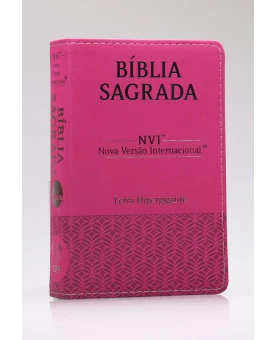 Bíblia Sagrada | NVI | Letra Hipergigante | Luxo | Pink