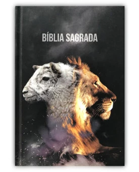 Bíblia Sagrada | NAA | Letra Normal | Capa Dura | Leão e Cordeiro