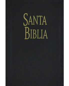 Bíblia em Espanhol | Santa Bíblia | LGIG | Negro Black | Média