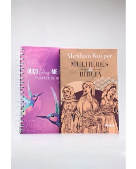 Kit Mulheres da Bíblia | Abraham Kuyper + Planner De Oração | Ouço Deus Me Chamar | Beija Flor | Mulheres em Cristo