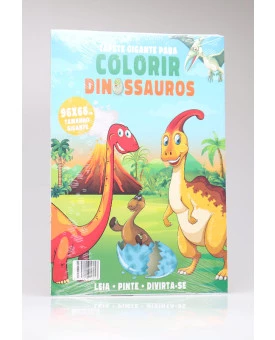 Tapete Gigante Para Colorir | Dinossauros