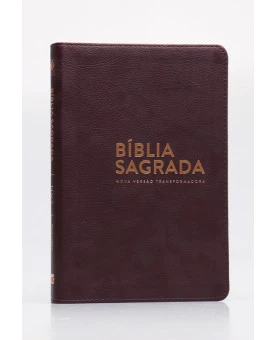 Bíblia Sagrada | NVT | Letra Normal | Luxo | Marrom 