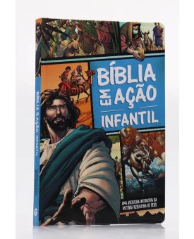 Bíblia em Ação Infantil | Capa Dura | Quadrinhos