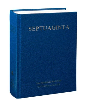 Septuaginta | Letra Normal | Capa Dura | Azul 