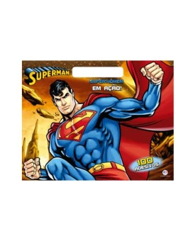 Superman | Super-Homem em Ação | 100 Adesivos | Ciranda Cultural