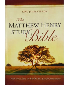 The Matthew Henry Study Bible | Letra Normal | Capa Dura | índice
