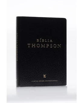 Bíblia de Estudo Thompson | AEC | Letra Média | Luxo | Preta