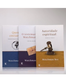 Kit 3 Livros | Watchman Nee
