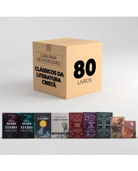 Caixa Para Revendedores | Com 80 Clássicos da Literatura Cristã