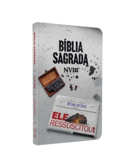 Bíblia NVI Slim | Capa Dura |Ressucitou