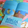 Kit 12 Bíblias Infantis Ilustrada (padrão)