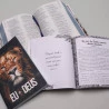 Kit Bíblia do Homem NVI + Devocional Minutos de Paz + Devocional Eu e Deus | Proclamando o Evangelho