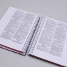 Bíblia Sagrada Anote a Palavra | ACF | Letra Normal | Capa Dura | Azul Safira | Espiral | Com Espaço Para Anotações