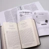 Kit Bíblia ACF Anote Nébula + Abas Leão de Judá + Dia a Dia com Puritanos Ingleses | Presença de Deus