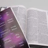Kit Bíblia NVI Slim Minha Identidade + Abas Adesivas Leão de Judá | Vivendo a Maravilha