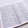 Bíblia Sagrada KJA | King James Atualizada | Letra Gigante | Capa Dura | Rosa Vintage 