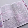 A Bíblia de Estudo da Mulher Sábia | ARC | Harpa Avivada | Letra Hipergigante | Capa Dura | Floral Verde
