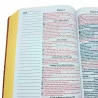 Bíblia Sagrada com Espaços para Anotações | RC | Letra Gigante | Capa PU | Luxo | Harpa e Corinhos | Marrom