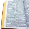 Bíblia Sagrada com Espaços para Anotações | RC | Letra Gigante | Capa PU | Luxo | Harpa e Corinhos | Marrom