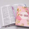 Kit Bíblia Sagrada ACF Letra Gigante Recortes + Devocional Eu e Deus Floral Aquarela | Caminhos Para Sabedoria
