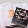 Kit Mapa da Oração Rosa + Devocional Palavras de Jesus Em Vermelho Círculo Floral | Alivio Abençoado 