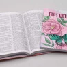 Kit Bíblia ACF Florescer + Devocional Eu e Deus | Palavras que Consolam
