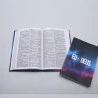 Kit Bíblia RC | Harpa Avidada e Corinhos | Slim | Nébula + Devocional Eu e Deus | Nébula | Bênçãos Divinas