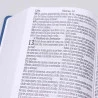 Bíblia Sagrada | Com Harpa e Corinhos | RC | Edição Luxo  |  Letra Jumbo | Azul