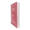 Biblia Sagrada Slim| ARC |Capa PU Rosa|Semi Flexivel
