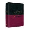 Bíblia Thompson | AEC | Letra Grande | índice | Luxo | Verde e Vinho
