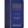 Bíblia Sagrada | RC | Harpa Avivada e Corinhos | Azul