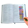 Bíblia Sagrada | King James 1611 | Letra Normal | Semi-flexível | Lettering Bible | Retrô | Ultra Fina