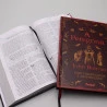 Kit Bíblia de Estudo da Mulher Segundo o Coração de Deus | AS12 | Flores Cruz + A Peregrina | John Bunyan | Oração da Fé 