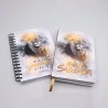 Kit Bíblia ACF Leão Dourado + Planner Masculino Leão Dourado | Gratos Pela Fé 