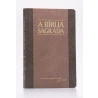 Bíblia Sagrada | ACF | Letra Média | Capa Dura | Chocolate | Slim