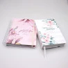Kit Bíblia de Estudo da Mulher Segundo o Coração de Deus | AS21 | Floral Branca + Planner Feminino Amarilis Rosa | Planejamento Diário 