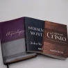 Kit Bíblia de Estudo Arqueológica NVI Vinho e Cinza + O Reino de Cristo + Sermão do Monte | Moradas Eternas 