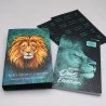 Kit Bíblia RC Harpa Letra Gigante Leão Aslam + Jornada Através das Escrituras Leão Azul | Cânticos ao Senhor