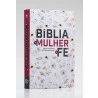 Bíblia De Estudo Da Mulher de Fé | NVI | Letra Normal | Soft Touch | Floral