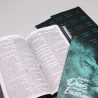 Kit Bíblia RC Harpa Letra Gigante Leão Aslam + Jornada Através das Escrituras Leão Azul | Cânticos ao Senhor
